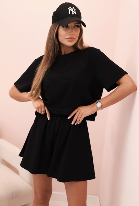 Komplet bawełniany t-shirt + spodenki