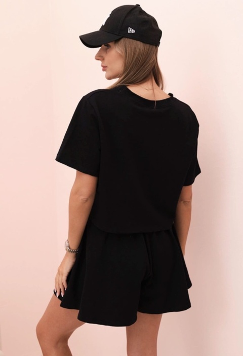 Komplet bawełniany t-shirt + spodenki