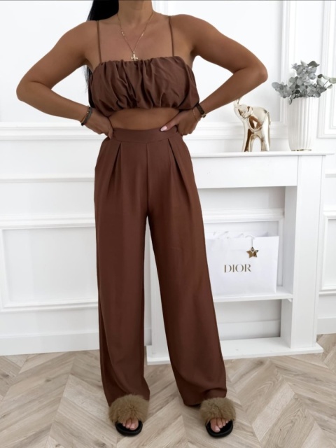 Komplet top + spodnie Sienna